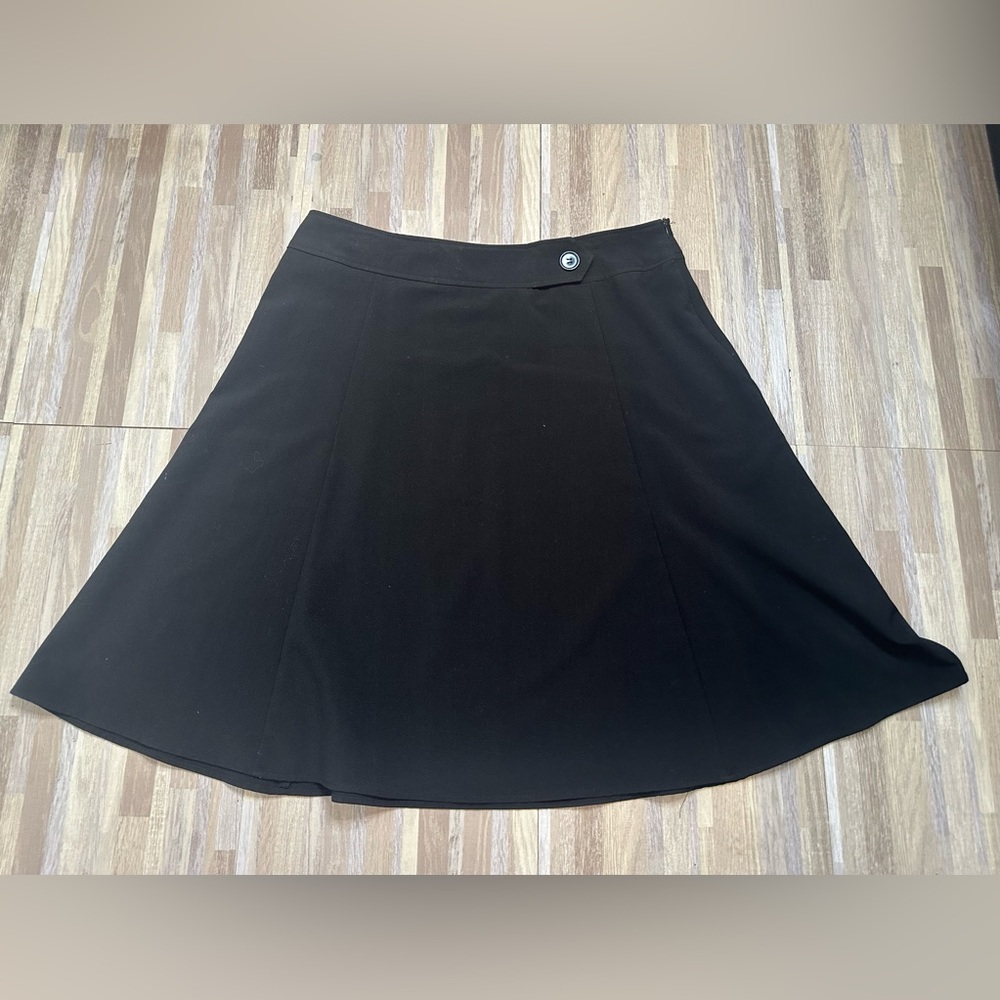 Classic Black Skirt, Size 14